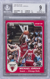 1984-85 Star #101 Michael Jordan Rookie Card – BGS MINT 9 